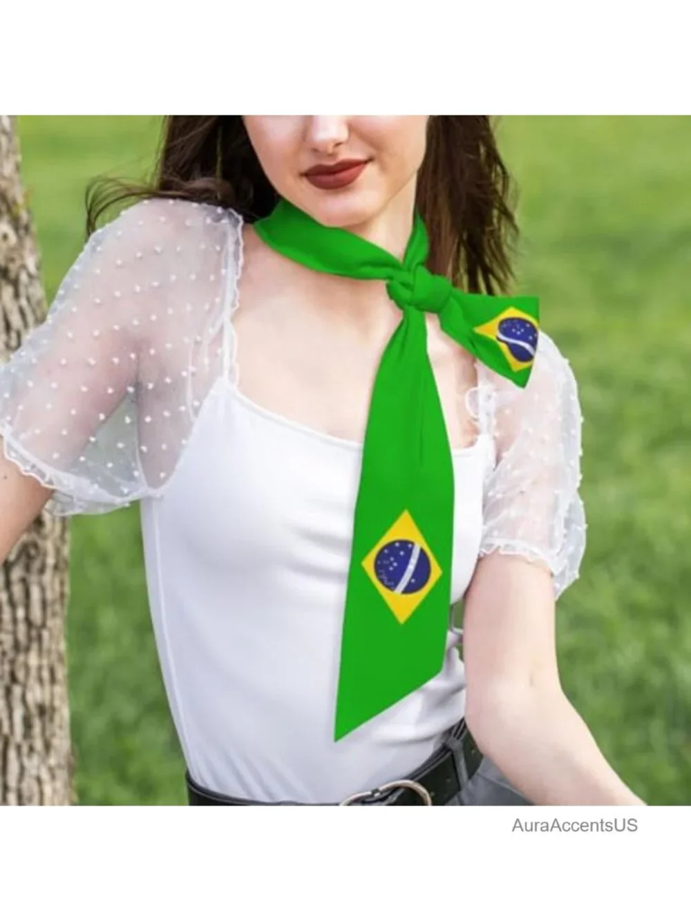 Silk Feel Polyester Fashion Scarf, Hair Scarf for Bags, Neck Scarf, Head Wrap,